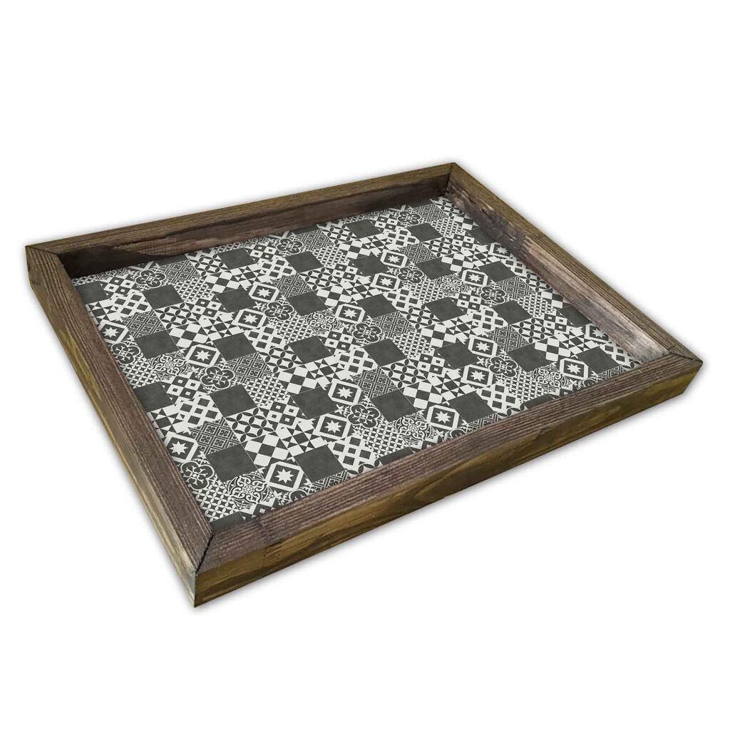 Aberto Design Poslužavnik AT-008, 30x40cm, Šareni