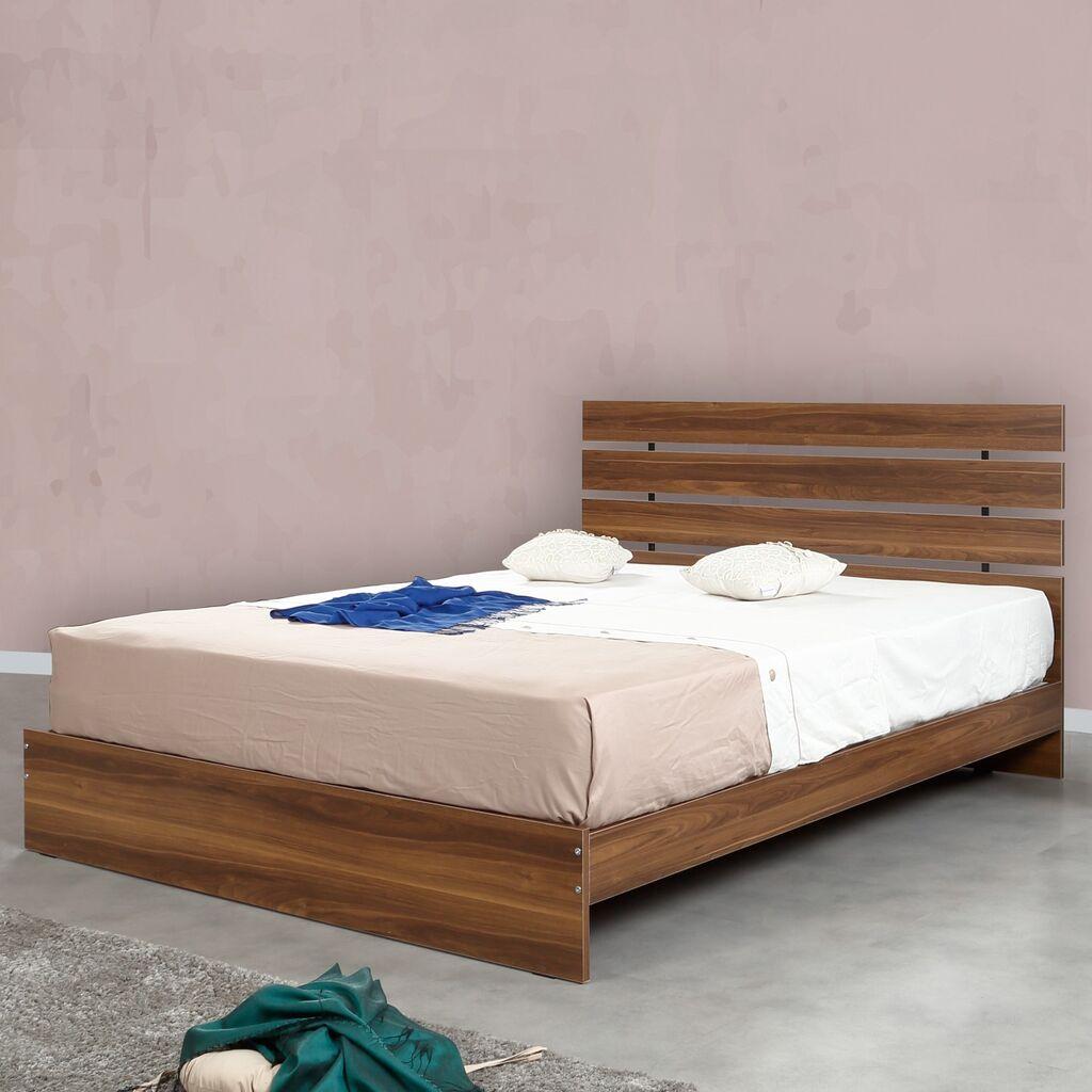 Hanah Home Francuski ležaj Fuga 150, 155x100x205 cm, Braon