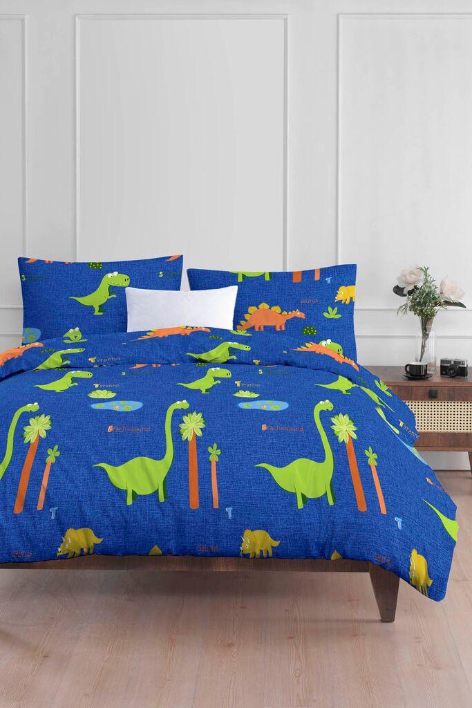 L'essentiel Maison Set posteljina Dinolar, 140x200 cm, Teget