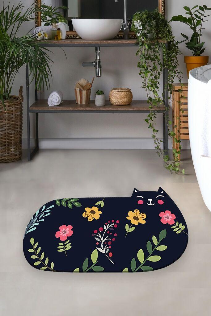 L'essentiel Maison Prostirka za kupatilo 80x140cm Šarena