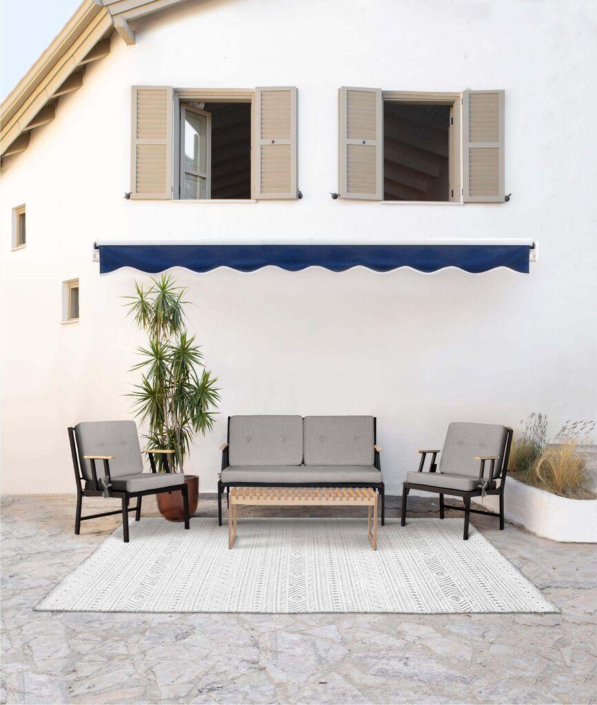 Hanah Home Baštenska stolica 600203, 62x84x74 cm, Siva
