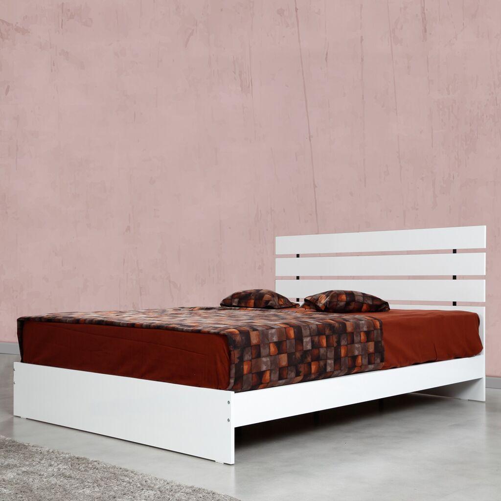 Hanah Home Francuski ležaj Fuga 160, 165x100x205 cm, Beli