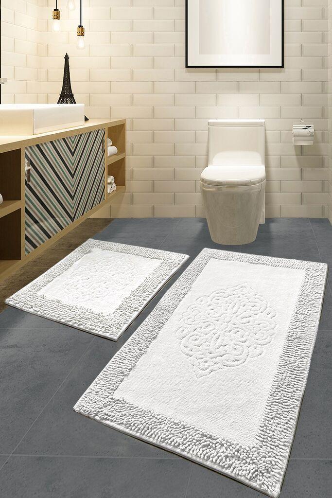 L'essentiel Maison Kupatilski otirač Piante, 2 komada, Beli