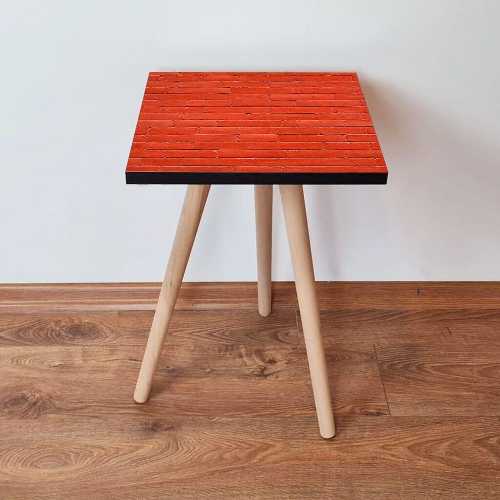 Hanah Home Klub sto Shp371, 35x42x35 cm, Crveni