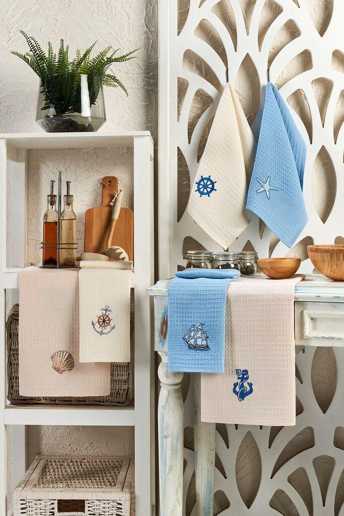 L'essentiel Maison Set kuhinjskih krpa Marin, 40x60cm, 6 komada, Višebojne