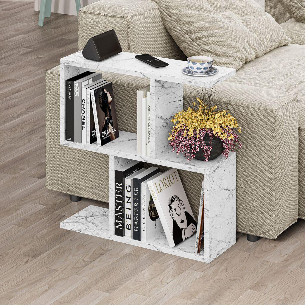 Hanah Home Klub sto Homemania, 60x60x20 cm, Prljavo beli