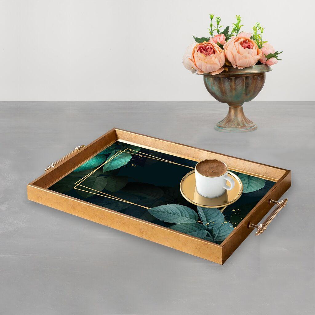 Aberto Design Poslužavnik TPEA9774 50 x 29 x 3.5 cm, Šareni