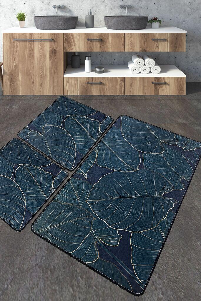 L'essentiel Maison Set 3 prostirke Lišće, Zimzelena