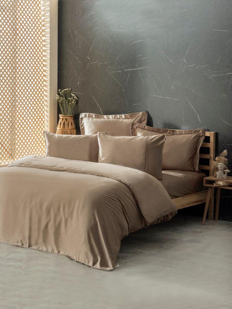 L'essentiel Maison Komplet Posteljine Silky, 200x220 cm, Bež