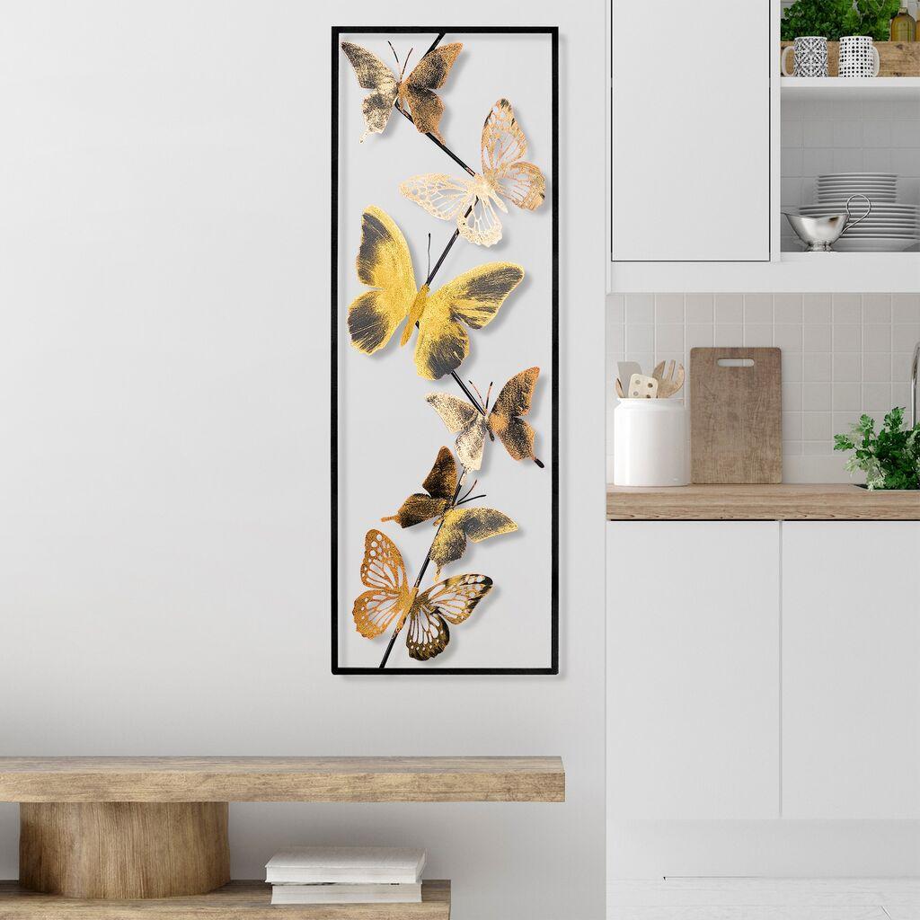 Wallity Zidna dekoracija Tavus 3, 32 x 90 x 4 cm,  Šarena