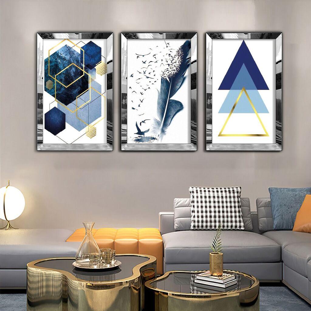 Wallity Slika Huhu410, 30x40 cm, 3 dela