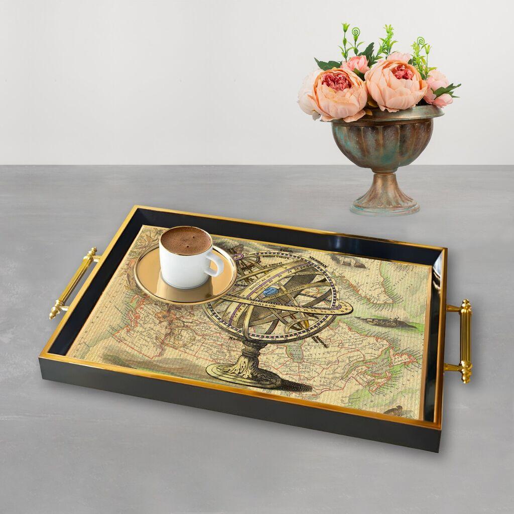 Aberto Design Poslužavnik TPA9893 50 x 29 x 3.5 cm, Šareni