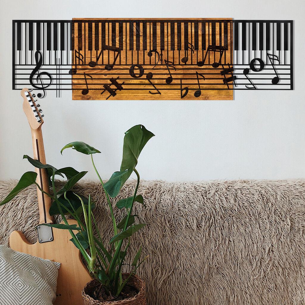 Wallity Zidna dekoracija Arya, 100x30 cm, Smeđe boje