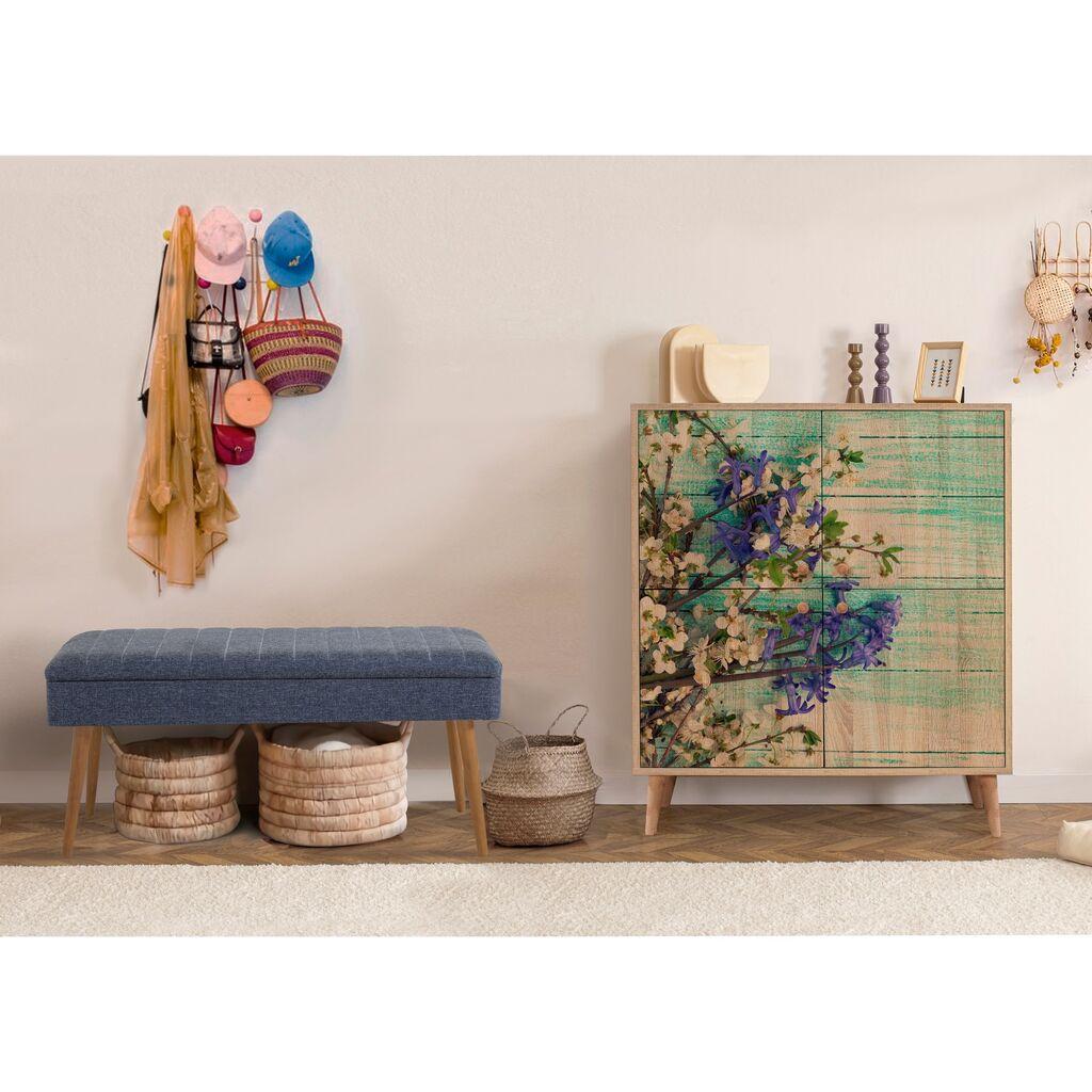 Hanah Home Set Nameštaj za hodnik Multilux 727 1048, Plavi