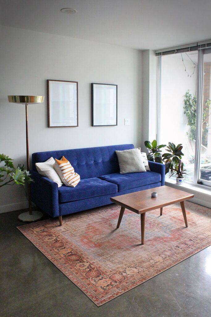 Conceptum Hypnose Tepih Folk -BA 35, 140x190 cm, Narandžasti