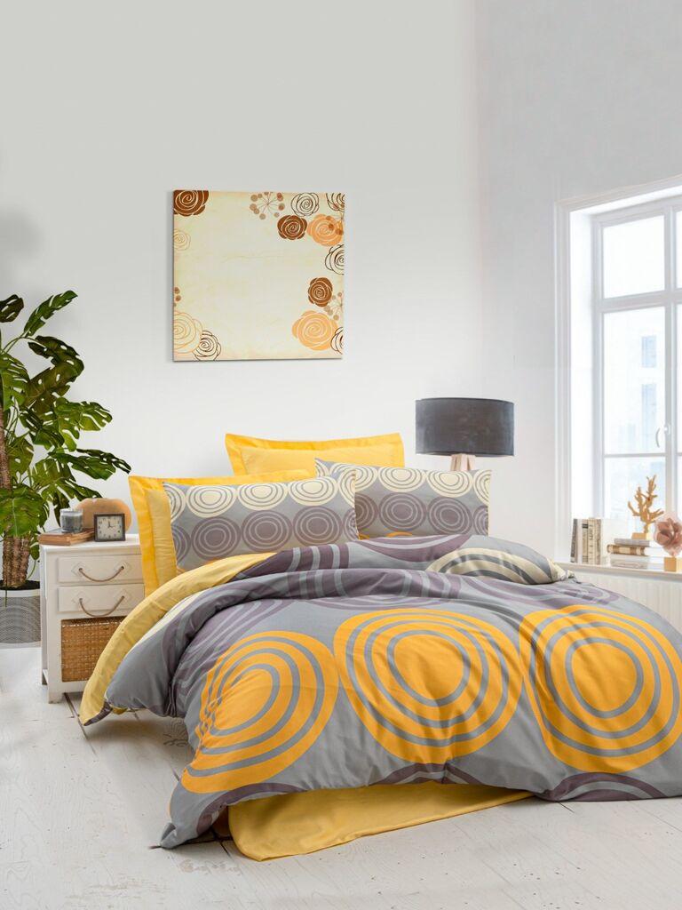 L'essentiel Maison Komplet posteljina 481, 200x220 cm, Žuta-Siva