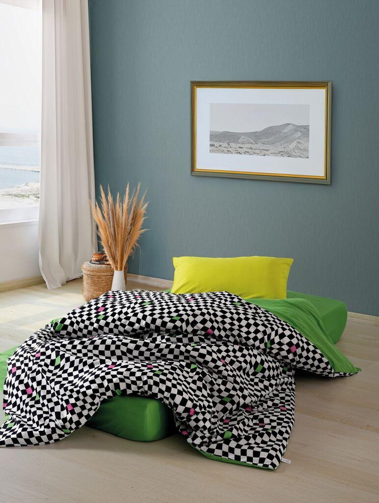 L'essentiel Maison Set posteljina Dazzle, 160x220 cm, Crni