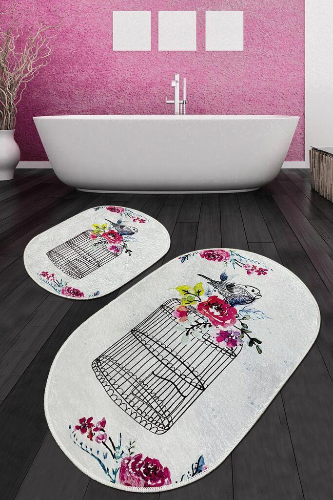 L'essentiel Maison Set 2 prostirke za kupatilo Šareni