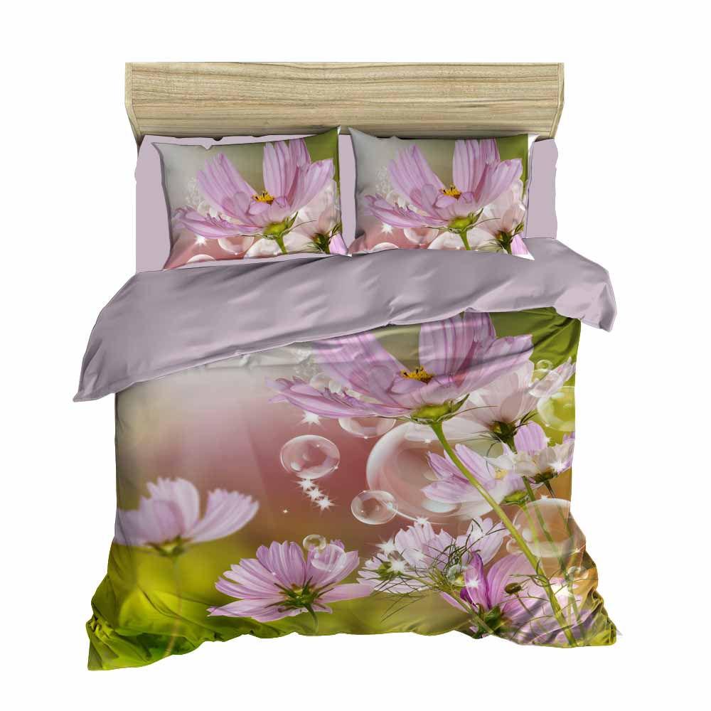 L'essentiel Maison Komplet posteljina 114, 200x220cm, Ljubičasta