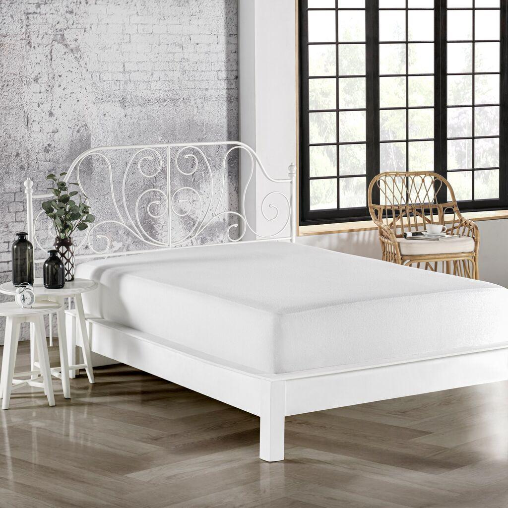 L'essentiel Maison Zaštitni prekrivač za krevet 315CFB1108, 90x200x30cm, Beli