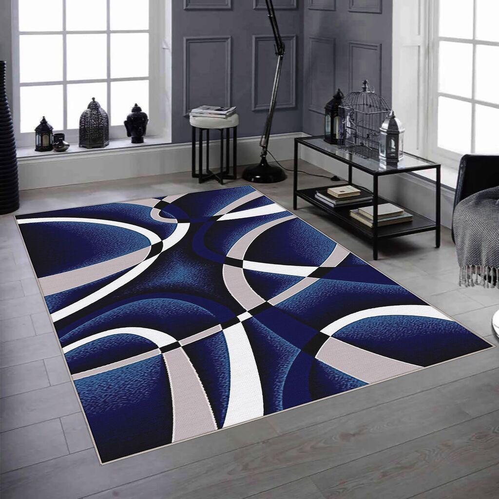 Conceptum Hypnose Tepih Woopamuk203, 120x180cm, Tamnoplavi