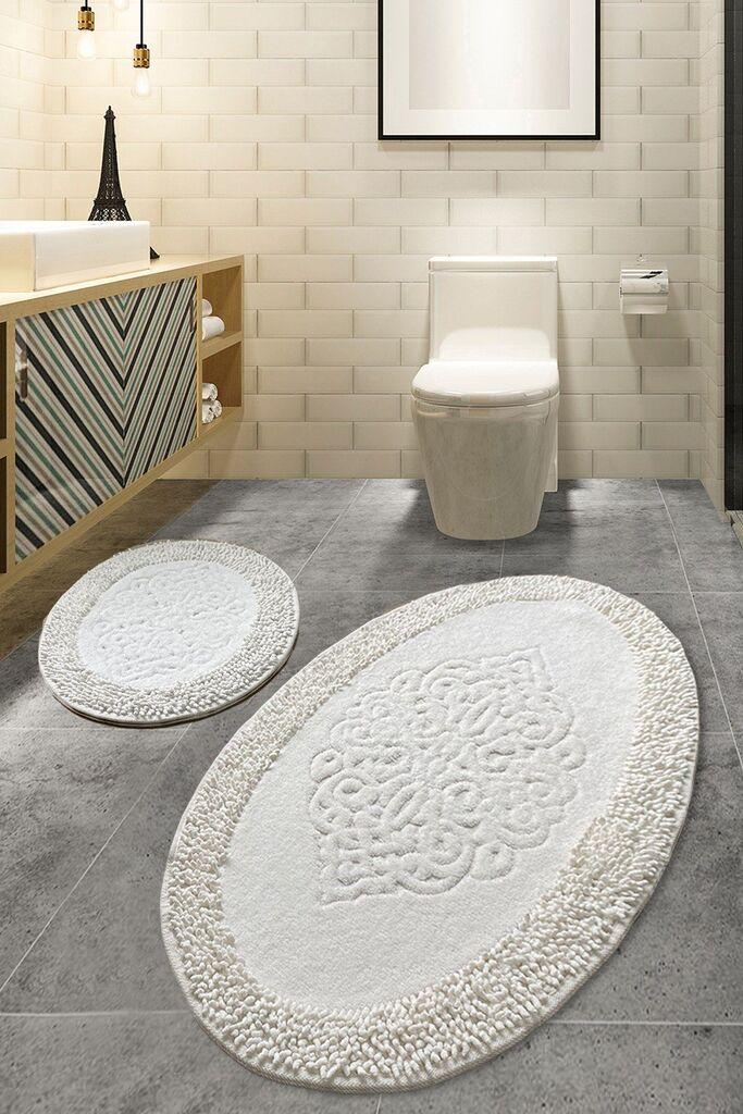 L'essentiel Maison Set 2 prostirke za kupatilo Šareni