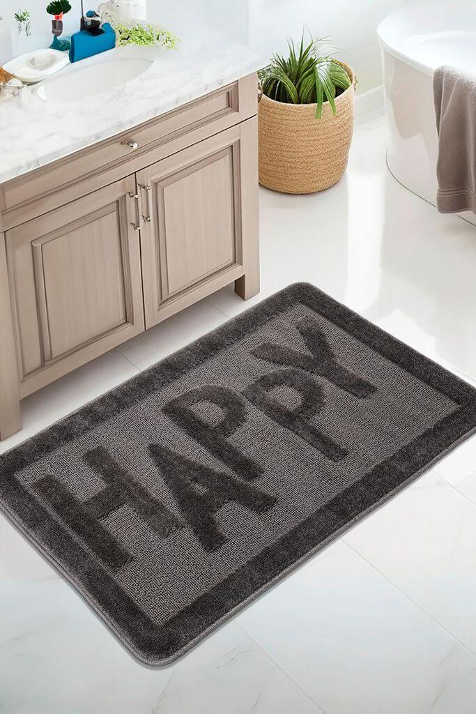 L'essentiel Maison Podloga za kupatilo Happy, 60x100 cm, Antracit