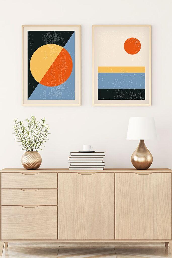 Wallity Uramljena slika Huhu11, 20x30 cm , 2 dela