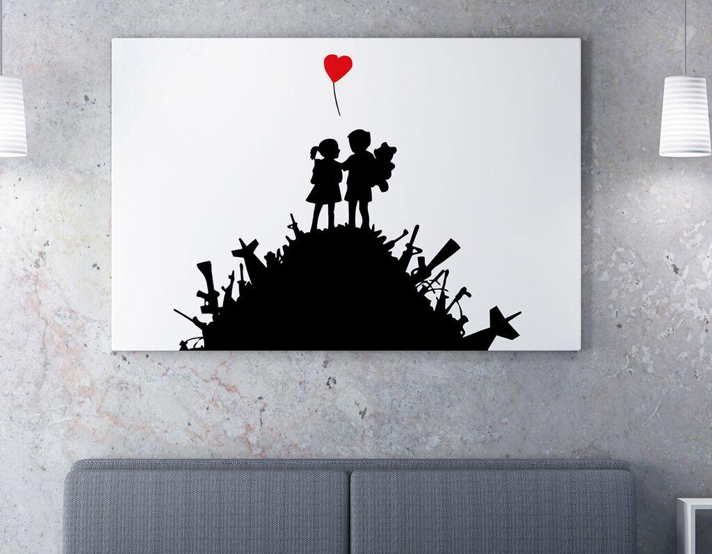 Wallity Slika na platnu 70x100cm