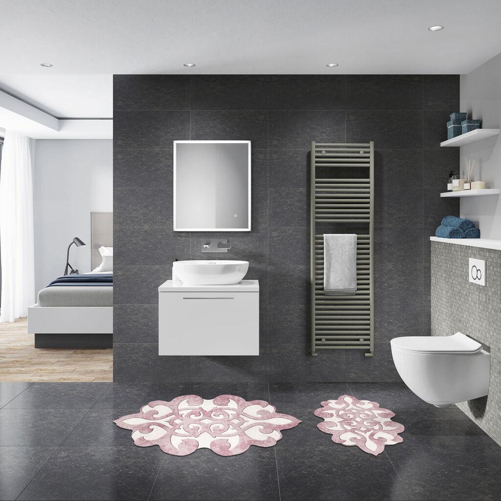 L'essentiel Maison Set 2 prostirke za kupatilo Bež