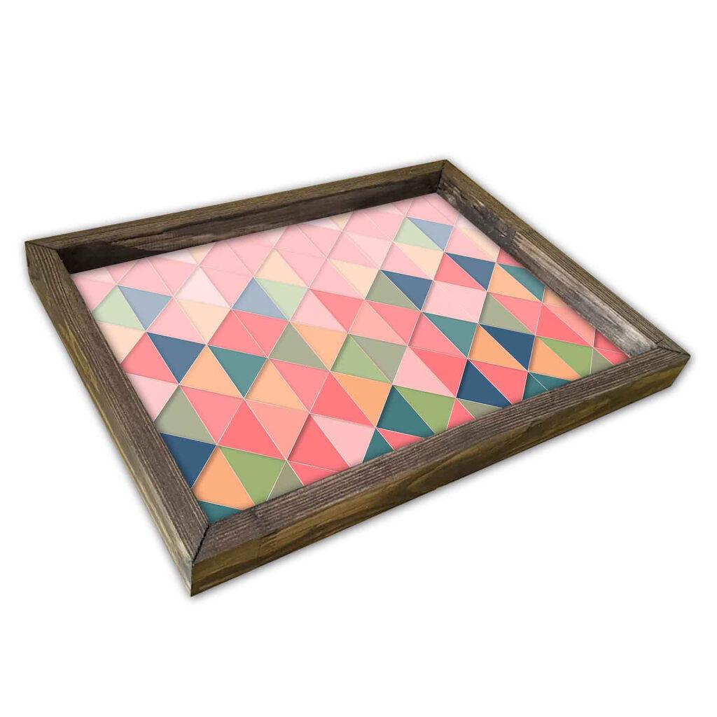 Aberto Design Poslužavnik AT-016, 30x40cm, Šareni