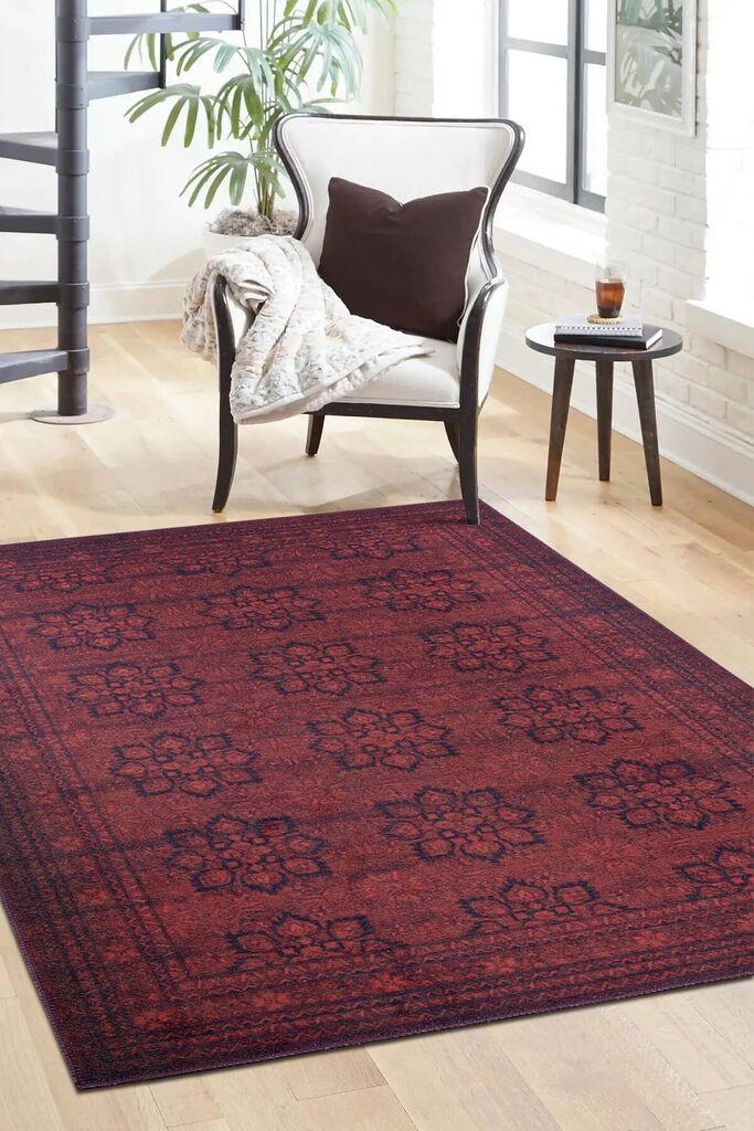 Conceptum Hypnose Tepih Folk Chenille 48, 75x230cm, Crveni
