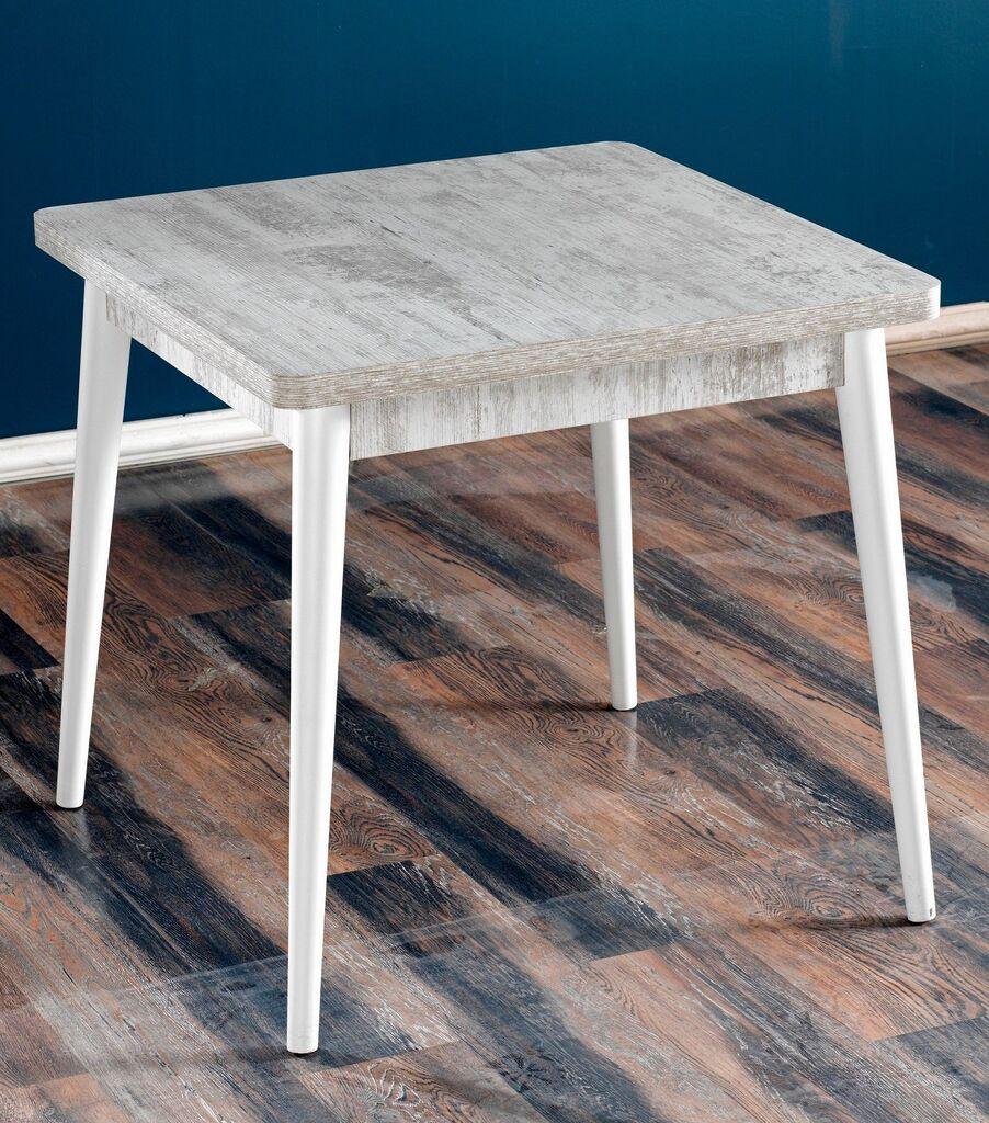 Hanah Home Trpezarijski sto Flora Antik, 80x76.5 cm, Antik