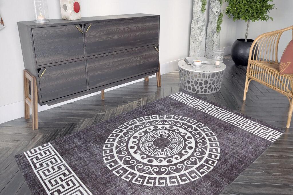Conceptum Hypnose Tepih Dorian Chenille 327, 75x230cm, Crni