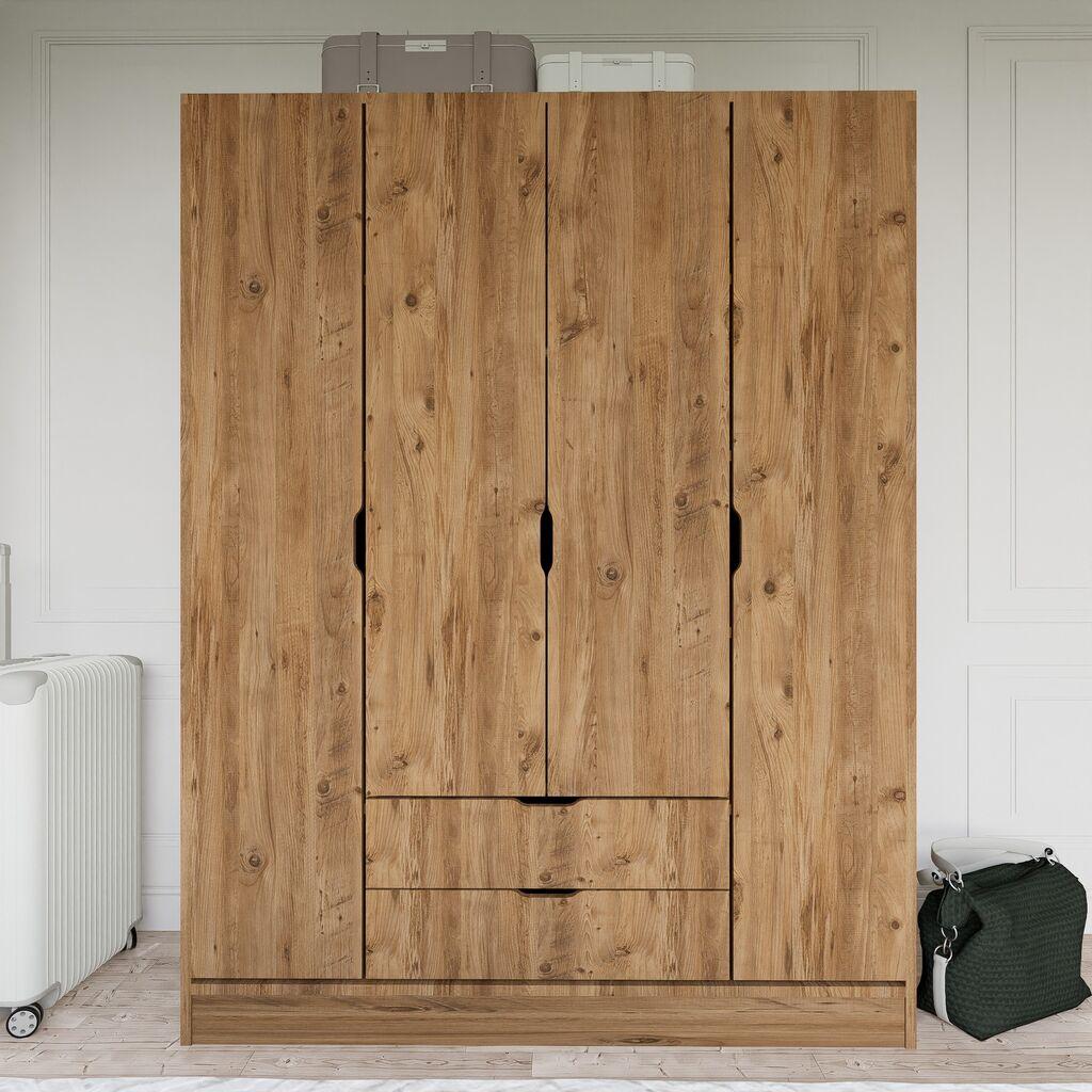 Hanah Home Garderober 1600-140, 140x182x45 cm, Orah