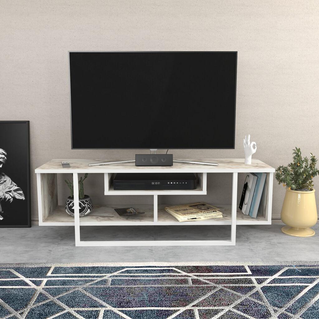 Hanah Home TV Komoda Asal 120, 120x40,2x35,2 cm, Bela