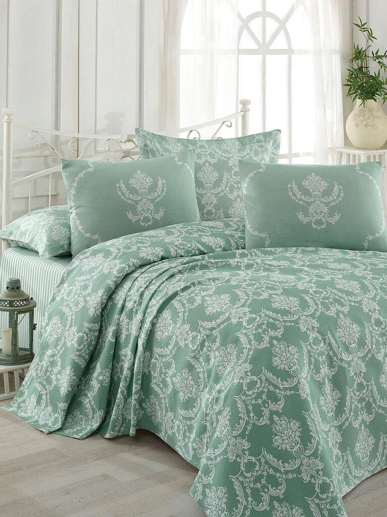 L'essentiel Maison Set Single prekrivač Pure, 160x235cm, Svetlozelena