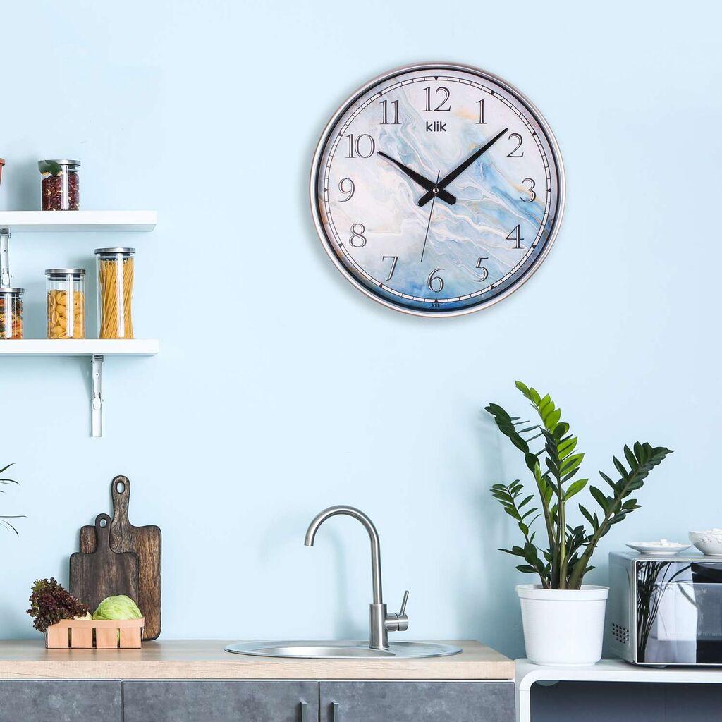 Wallity Zidni sat Urla, 38x38 cm, Srebrne boje