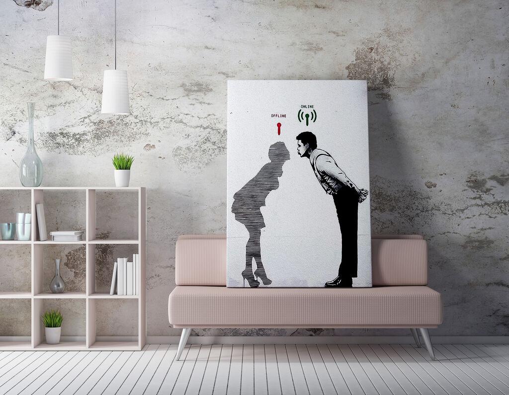 Wallity WY60 Dekorativna slika, 70 x 100 cm