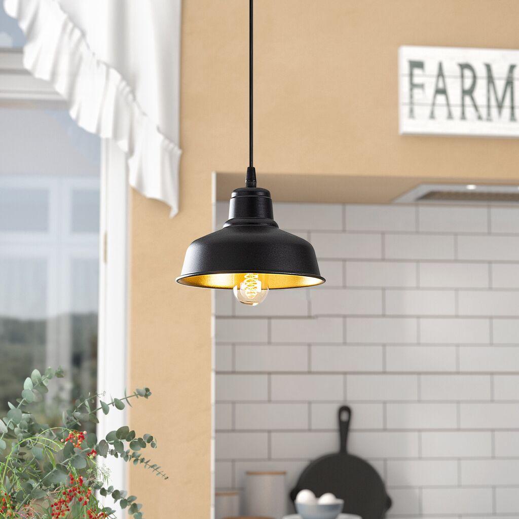 Opviq Luster Berceste-181BLACK-S, 108cm 19x19 cm, E27, 40W, Crni