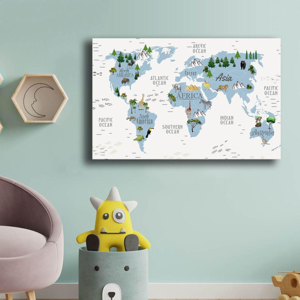 Wallity Slika na platnu 45x70cm