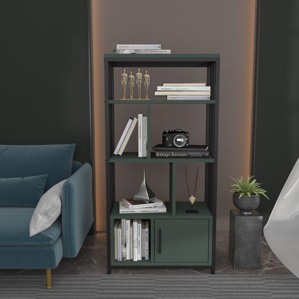 Hanah Home Polica za kuću Valero, 60x120x29,6 cm, Zimzelena