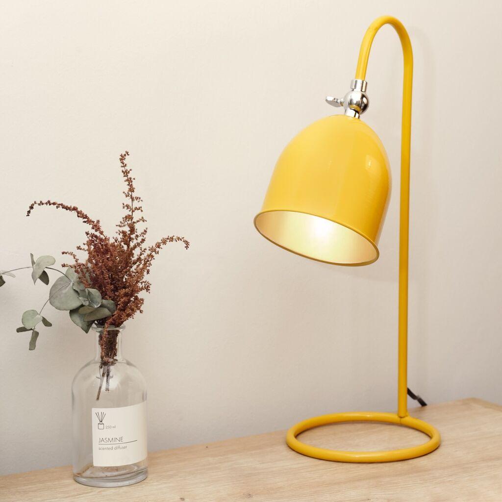 Opviq Stona lampa, Žuta