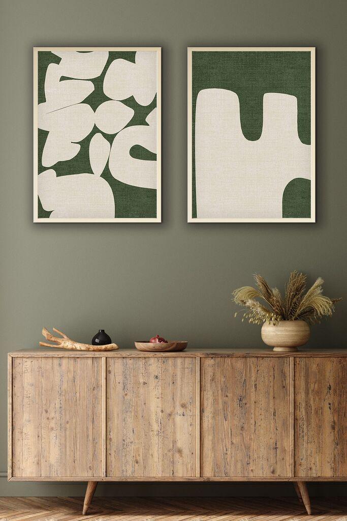 Wallity Uramljena slika Huhu202, 20x30 cm , 2 dela