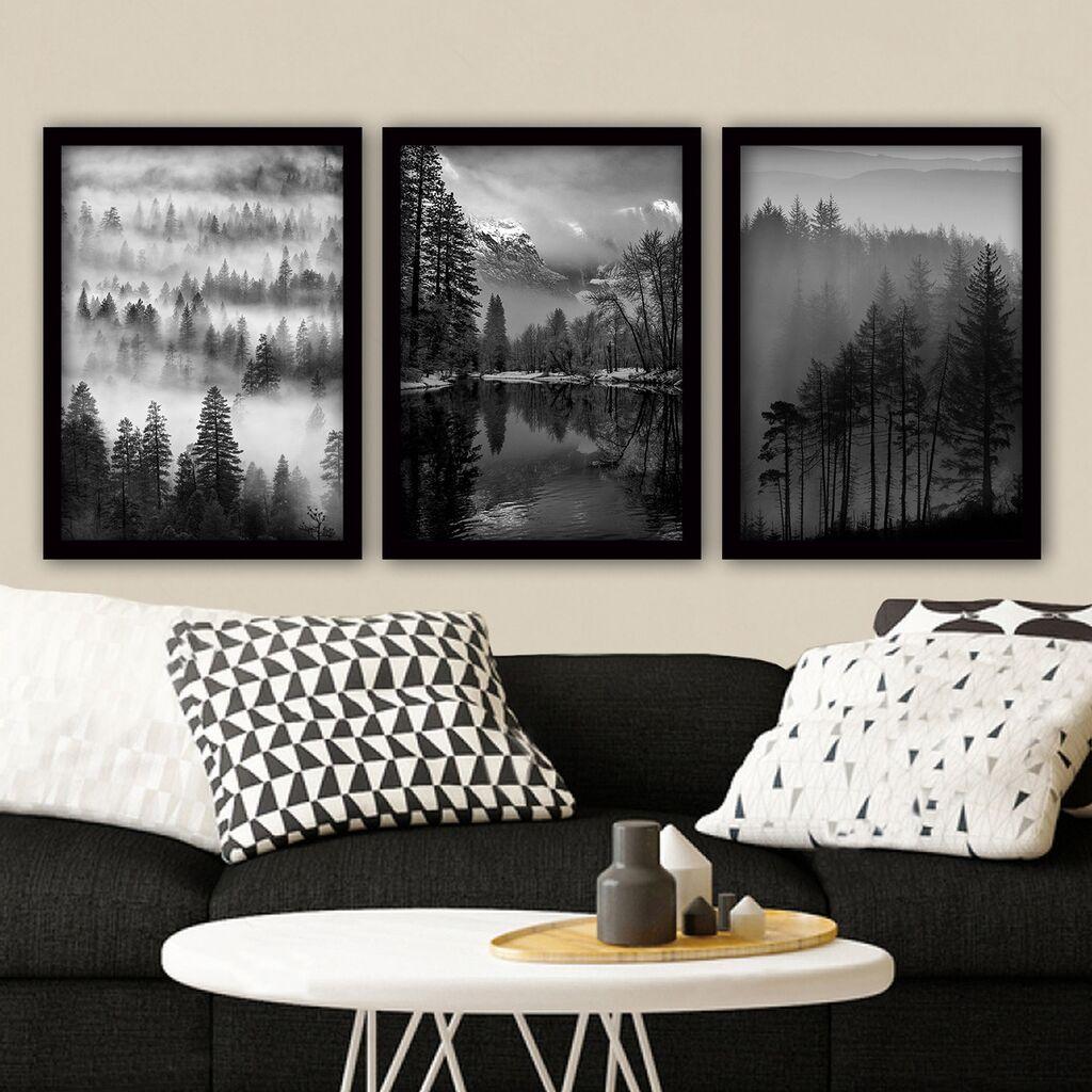 Wallity 3SC07 Dekorativna slika 3SC07, 3 komada, 35x45cm