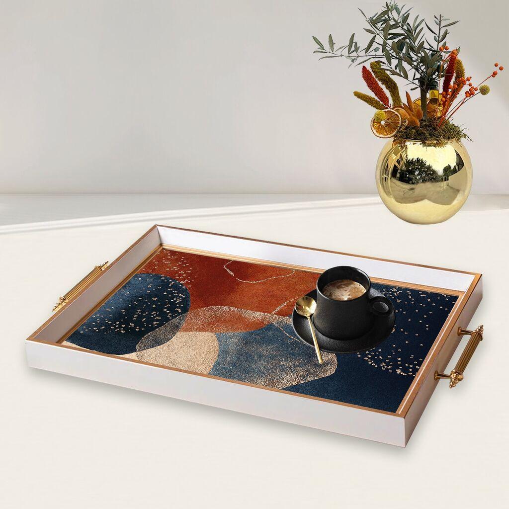 Aberto Design Poslužavnik TPB9871 50 x 29 x 3.5 cm, Šareni