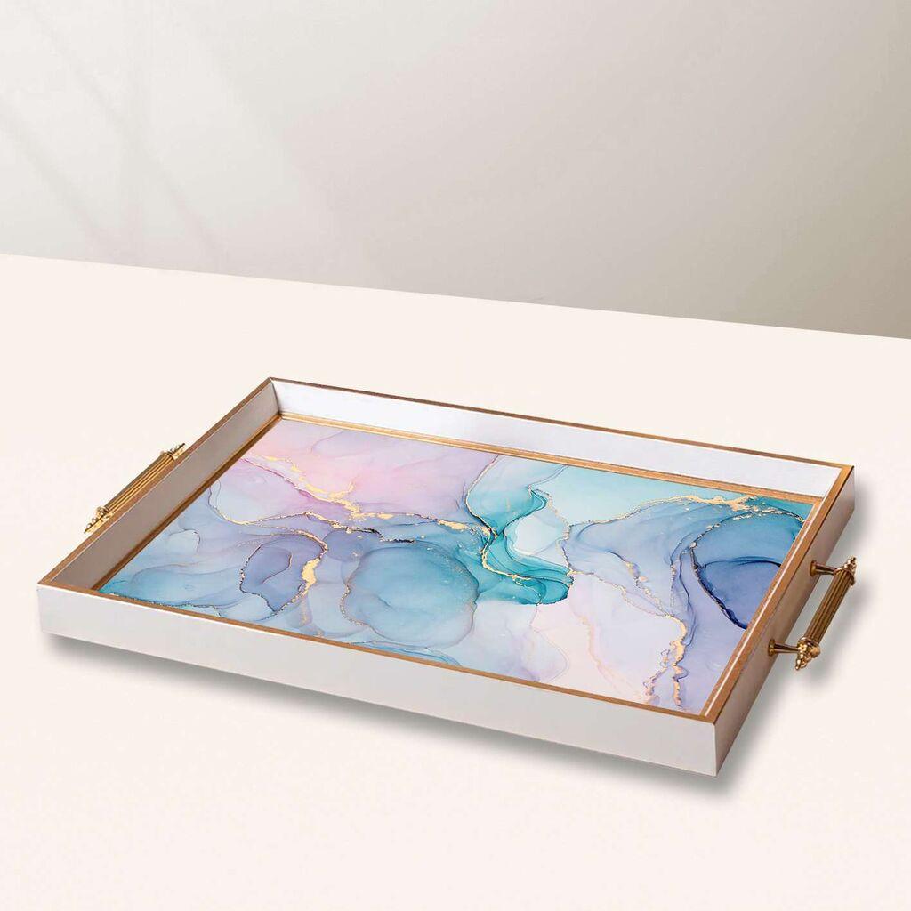 Aberto Design Poslužavnik TPB10028 50 x 29 x 3.5 cm, Šareni