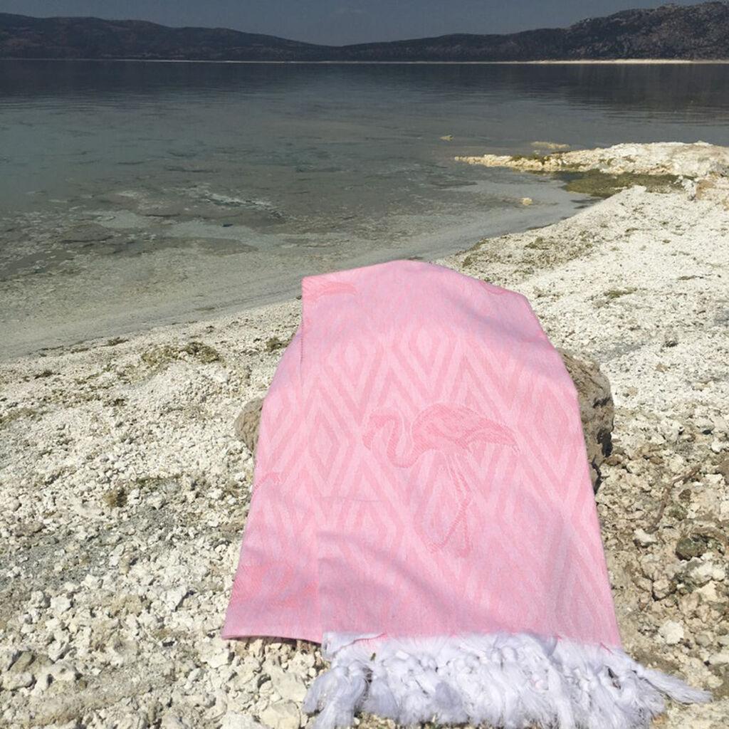 L'essentiel Maison Peškir za plažu 100x180cm Roze