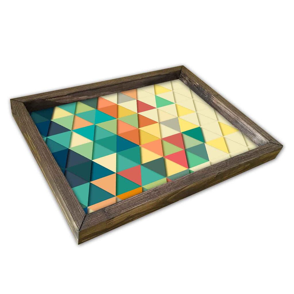 Aberto Design Poslužavnik AT-015, 30x40cm, Šareni