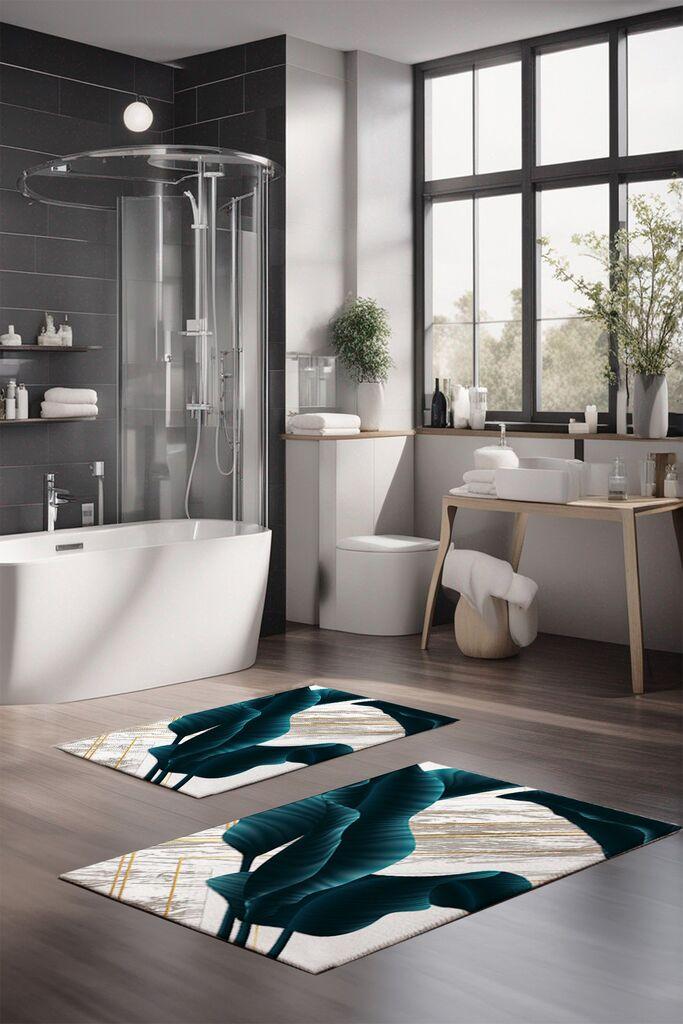 L'essentiel Maison Set prostirki za kupatilo CT-5087, 2 Komada, Šarena
